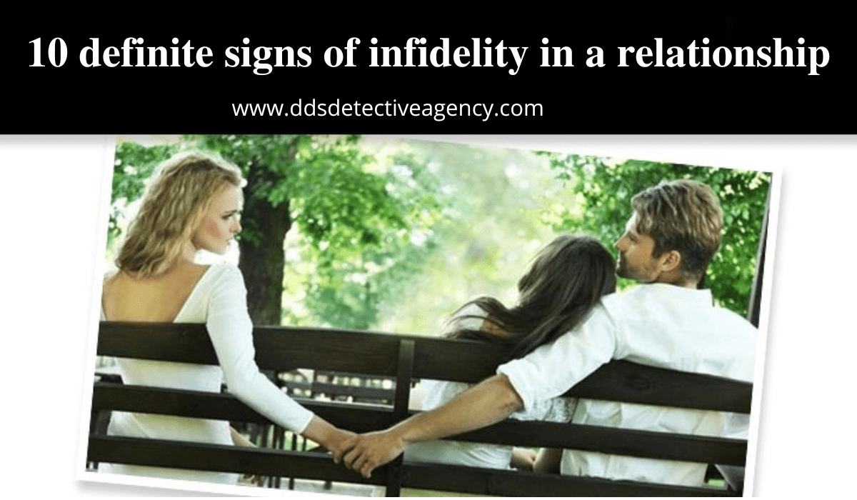 Definite Signs Of Infidelity
